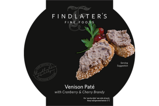 Venison Pate with Cranberry & Cherry Brandy (120g)