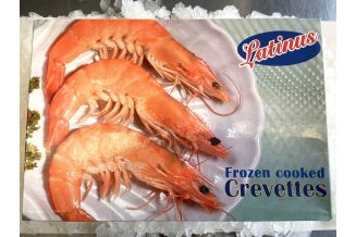 Whole Cooked Crevette (2kg appx 30 prawns)