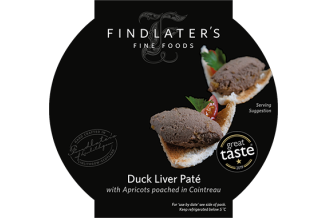 Duck Liver Pate with Apricots & Cointreau